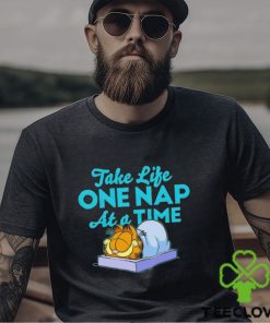 Garfield Take Life One Nap At A Time Garfield Zipped shirt