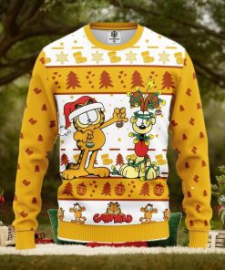 Garfield Ugly Christmas Sweater Amazing Gift Men And Women Christmas Gift