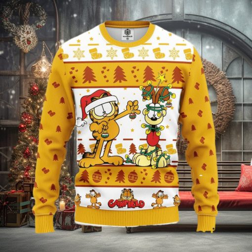 Garfield Ugly Christmas Sweater Amazing Gift Men And Women Christmas Gift