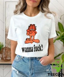 Garfield Wanna Fuck Funny T Shirt 2 Garfield Wanna Fuck Funny T Shirt
