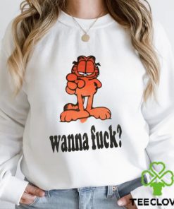 Garfield Wanna Fuck Funny T Shirt 3 Garfield Wanna Fuck Funny T Shirt