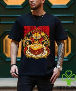 Garfield and his love of lasagna Lasagna Wizard art shirt