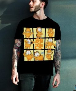 Garfield black nine panel 2024 shirt