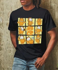 Garfield black nine panel 2024 shirt