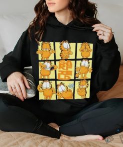 Garfield black nine panel 2024 shirt