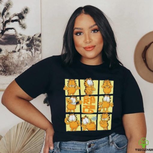 Garfield black nine panel 2024 shirt