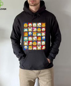 Garfield faces characters funny hoodie, sweater, longsleeve, shirt v-neck, t-shirt