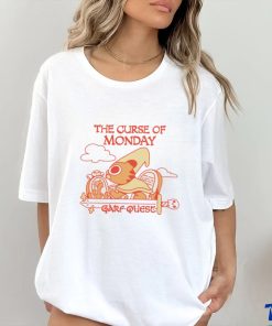 Garfield the curse of Monday Garf Quest game shirt 1 Garfield the curse of Monday Garf Quest game shirt