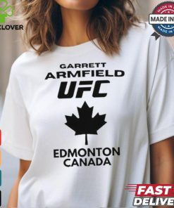 Garrett Armfield UFC Edmonton Canada shirt