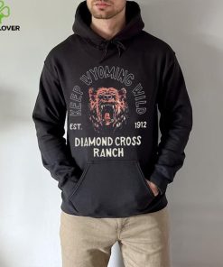 Garrett Crochet Keep Wyoming Wild Diamond Cross Ranch shirt