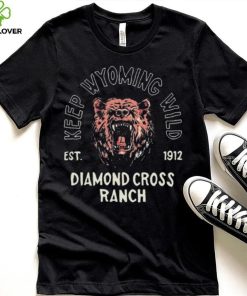 Garrett Crochet Keep Wyoming Wild Diamond Cross Ranch shirt