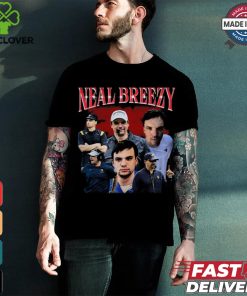Garrett Greene Wearing A Neal Breezy Tee Shirt