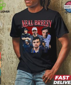 Garrett Greene Wearing A Neal Breezy Tee Shirt
