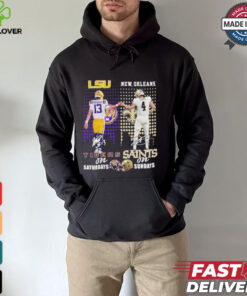 Garrett Nussmeier Lsu Tigers On Saturdays X Derek Carr New Orleans Saints On Sundays Shirt