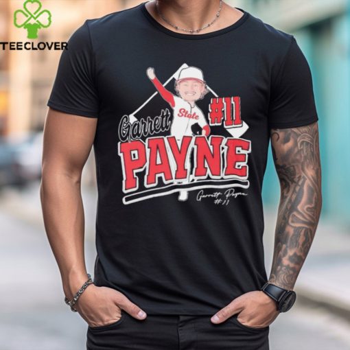 Garrett Payne 11 NC State Wolfpack Pitcher Signature T Shirt