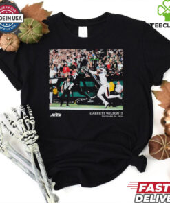 Garrett Wilson New York Jets 5 October 31 2024 NFL Flash Features Week 9 T Shirt