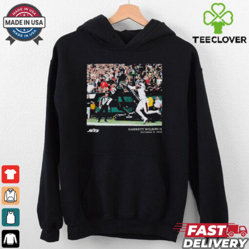 Garrett Wilson New York Jets 5 October 31 2024 NFL Flash Features Week 9 T Shirt