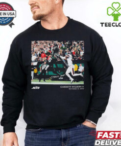 Garrett Wilson New York Jets 5 October 31 2024 NFL Flash Features Week 9 T Shirt