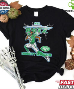 Garrett Wilson New York Jets NFL Blitz Player T Shirts