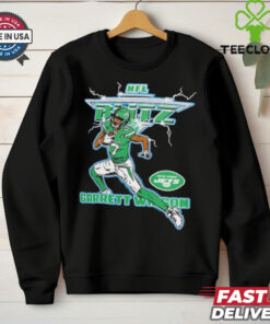 Garrett Wilson New York Jets NFL Blitz Player T Shirts