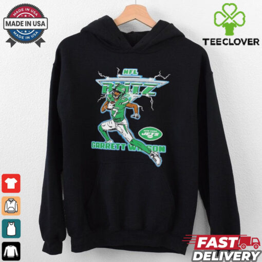 Garrett Wilson New York Jets NFL Blitz Player T Shirts