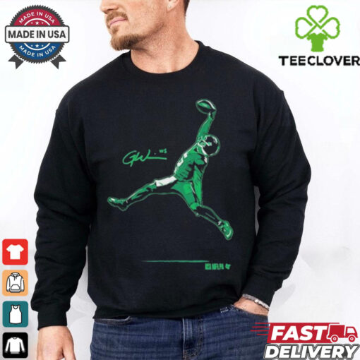 Garrett Wilson One Handed Air Catch T shirts