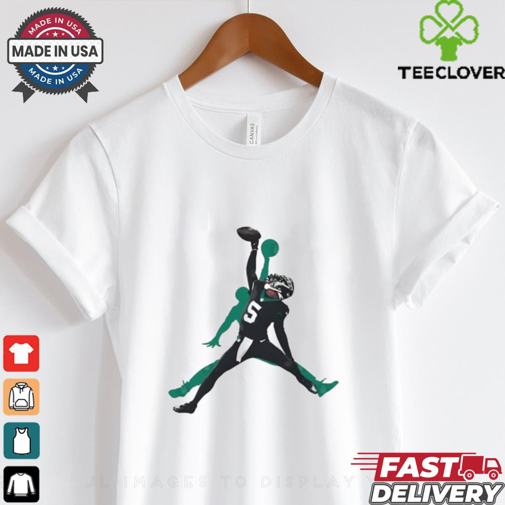 Garrett Wilson jumpman catch New York Jets shirt Garrett Wilson jumpman catch New York Jets shirt