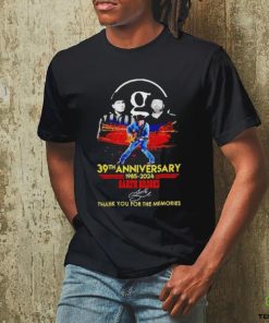 Garth Brooks 39th Anniversary 1985 2024 Thank You For The Memories Signature Shirt