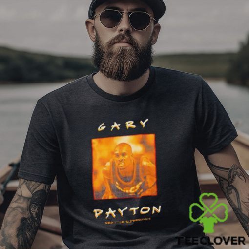 Gary Payton Seattle Supersonics Vintage Logo Shirt