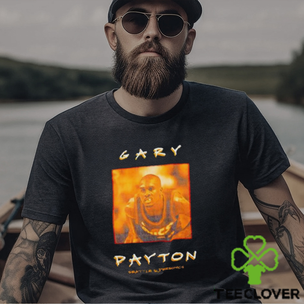 Gary Payton Seattle Supersonics Vintage Logo Shirt Gary Payton Seattle Supersonics Vintage Logo Shirt