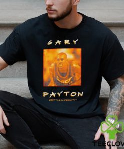 Gary Payton Seattle Supersonics Vintage Logo Shirt