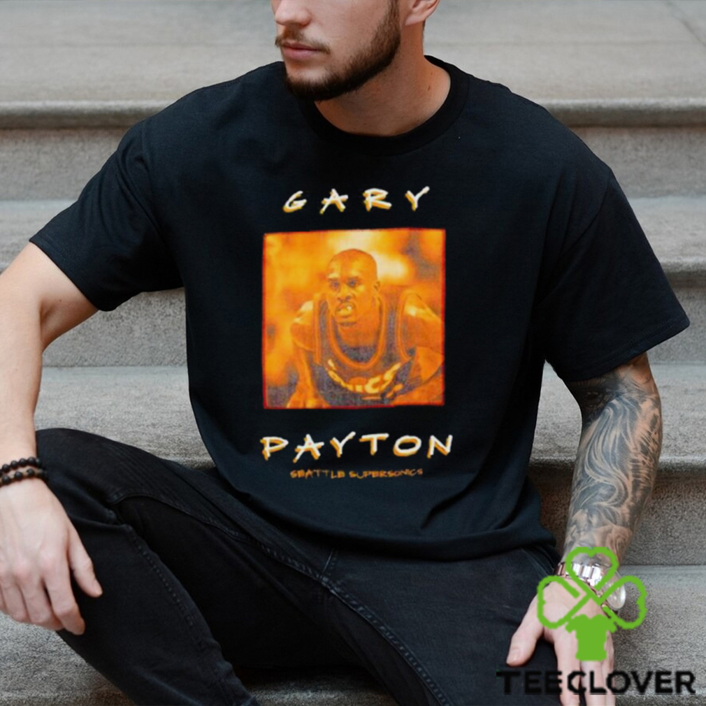 Gary Payton Seattle Supersonics Vintage Logo Shirt Gary Payton Seattle Supersonics Vintage Logo Shirt