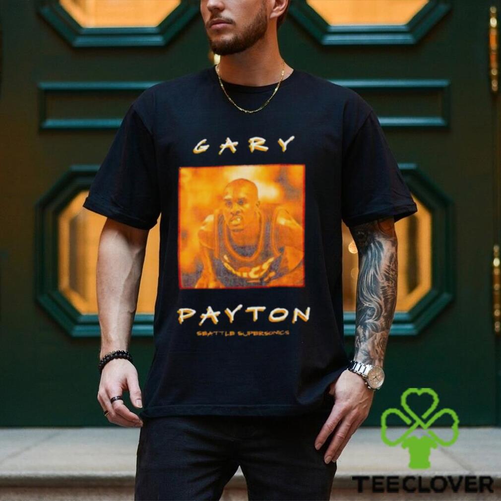 Gary Payton Seattle Supersonics Vintage Logo Shirt Gary Payton Seattle Supersonics Vintage Logo Shirt