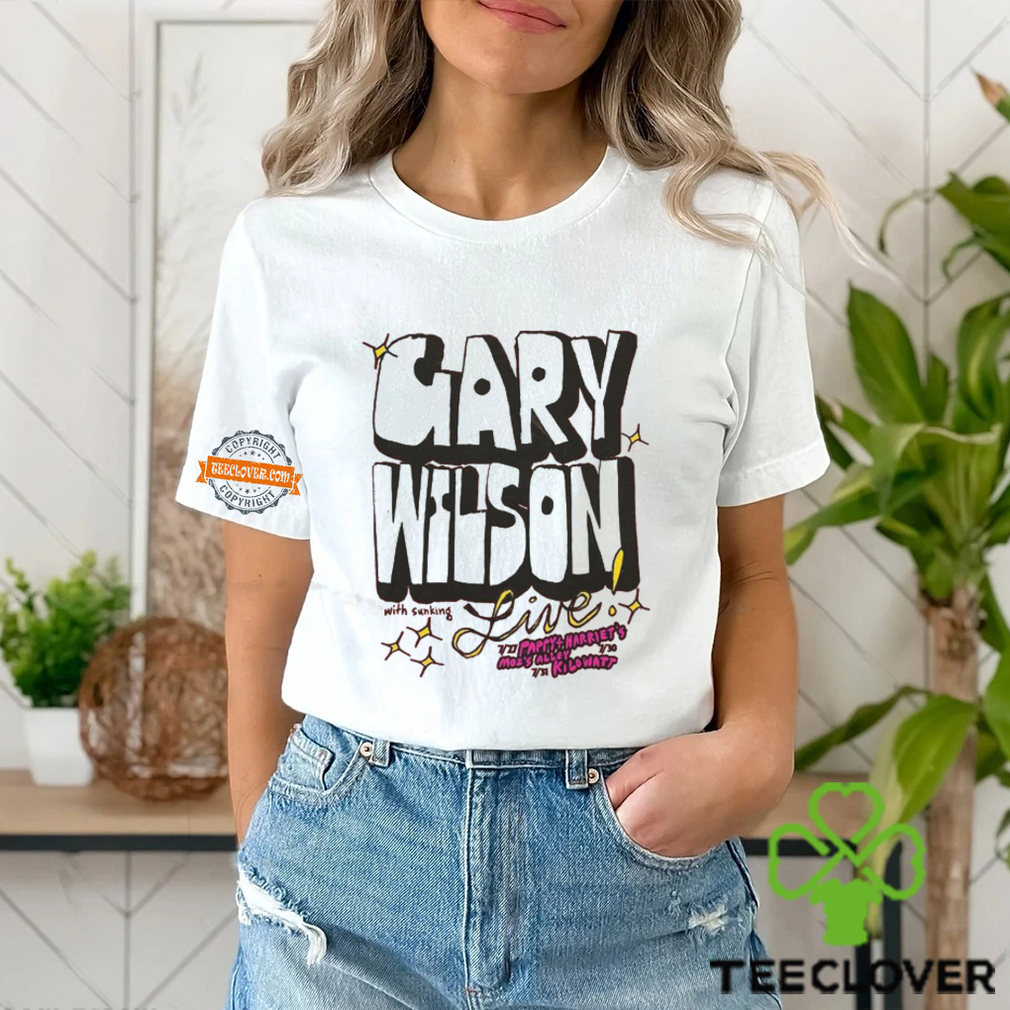 Gary Wilson Show July 2024 California T Shirt