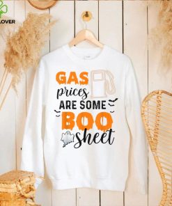 Gas Prices Are Some Boo Sheet Funny Halloween Boo sheet T Shirt 1