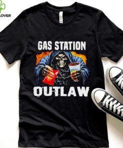 Gas Station Outlaw Death chips shirt
