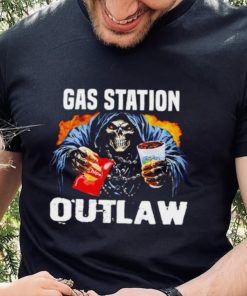 Gas Station Outlaw Death chips shirt