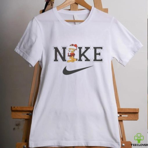 Gato Garfield Nike Logo Christmas 2023 Shirt