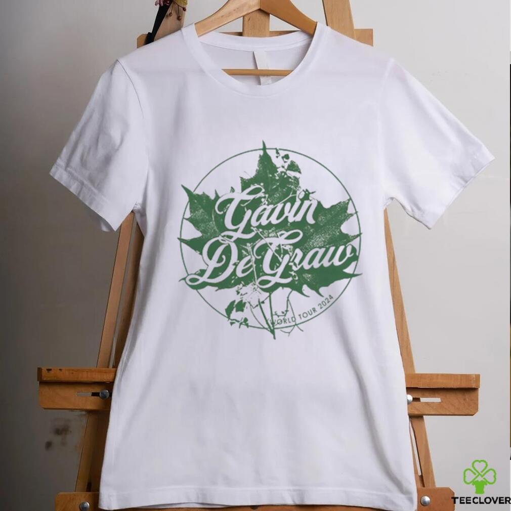 Gavin DeGraw 2024 World Tour Maple Leaf shirt Gavin DeGraw 2024 World Tour Maple Leaf shirt