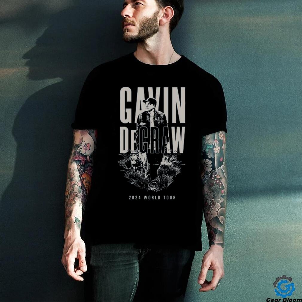 Gavin DeGraw T Shirt 2024 World Tour shirt Gavin DeGraw T Shirt 2024 World Tour shirt
