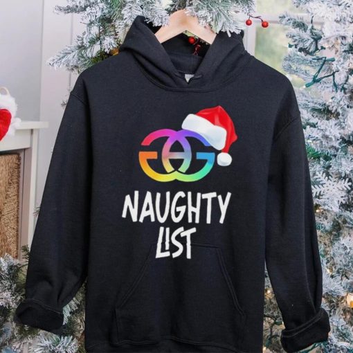 Gays Against Groomers Santa Naughty List Shirt