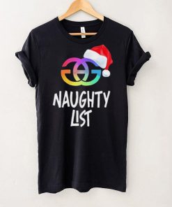 Gays Against Groomers Santa Naughty List Shirt