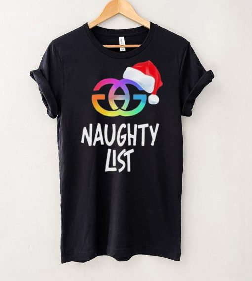 Gays Against Groomers Santa Naughty List Shirt