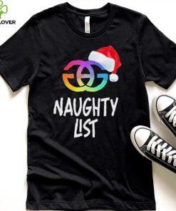 Gays Against Groomers Santa Naughty List Shirt