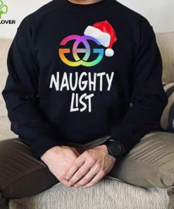 Gays Against Groomers Santa Naughty List Shirt