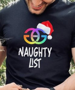 Gays Against Groomers Santa Naughty List Shirt