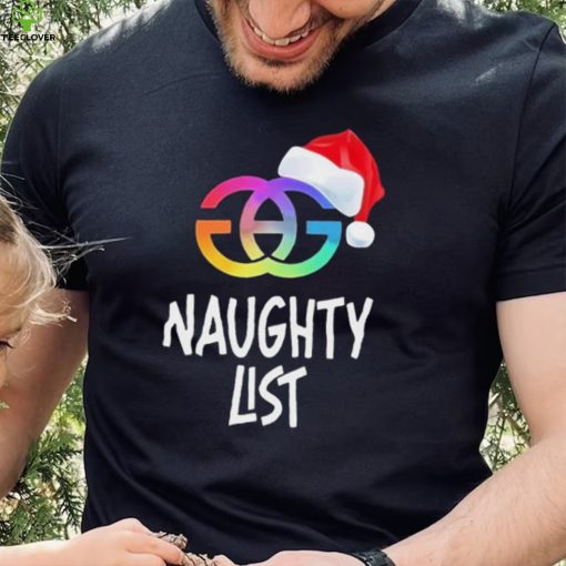 Gays Against Groomers Santa Naughty List Shirt