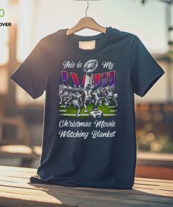 Philadelphia Eagles This Is My Christmas Movie And Watching Nfl Team T hoodie, sweater, longsleeve, shirt v-neck, t-shirt