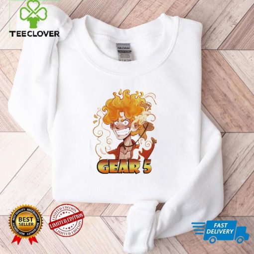Gear 5 Luffy One Piece Fan Gifts T Shirt