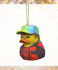 Gearhumans 3D Back To The Future Marty Duck Custom Ornament